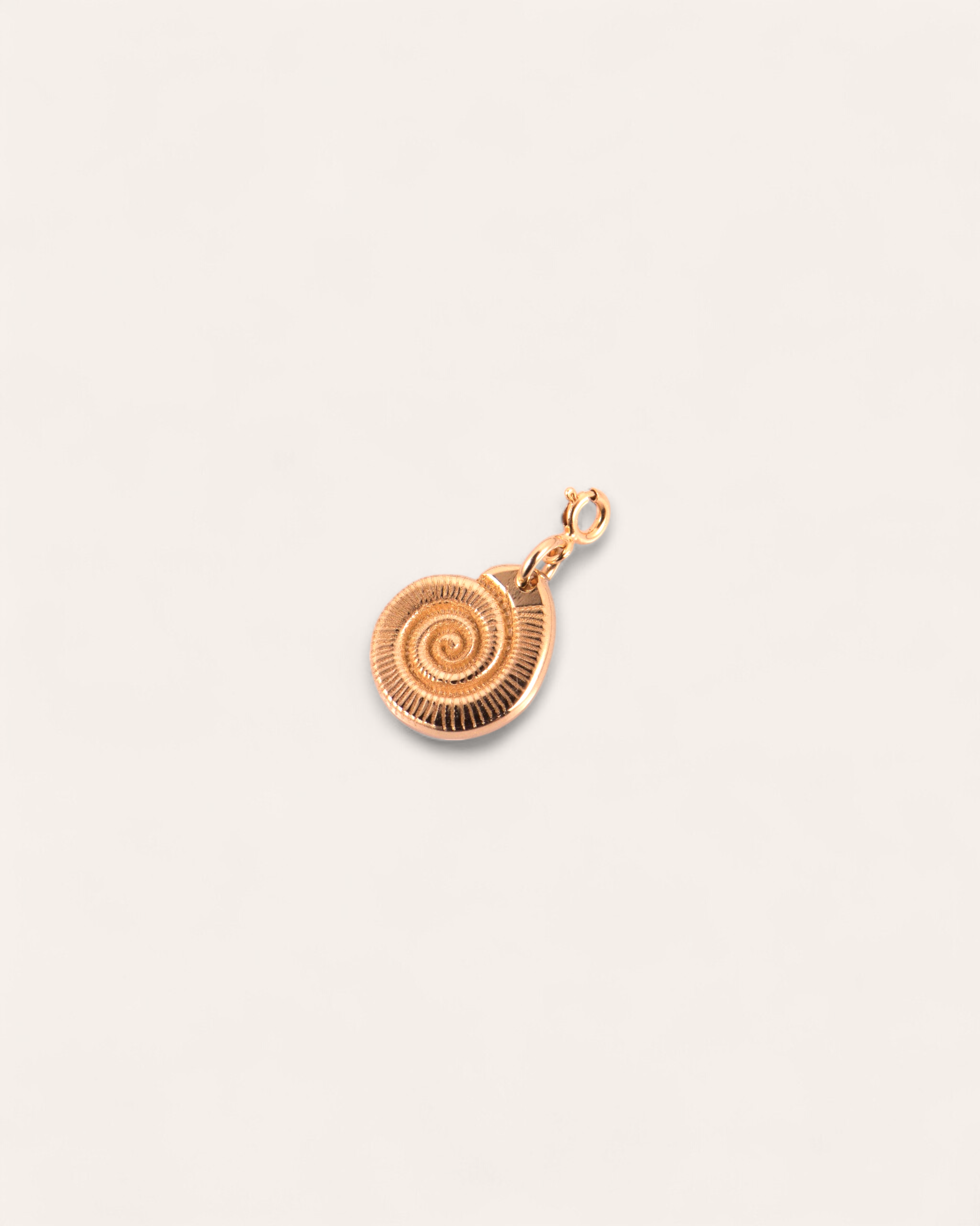 Charm Ammonite Siréa Chapado en Oro 18k