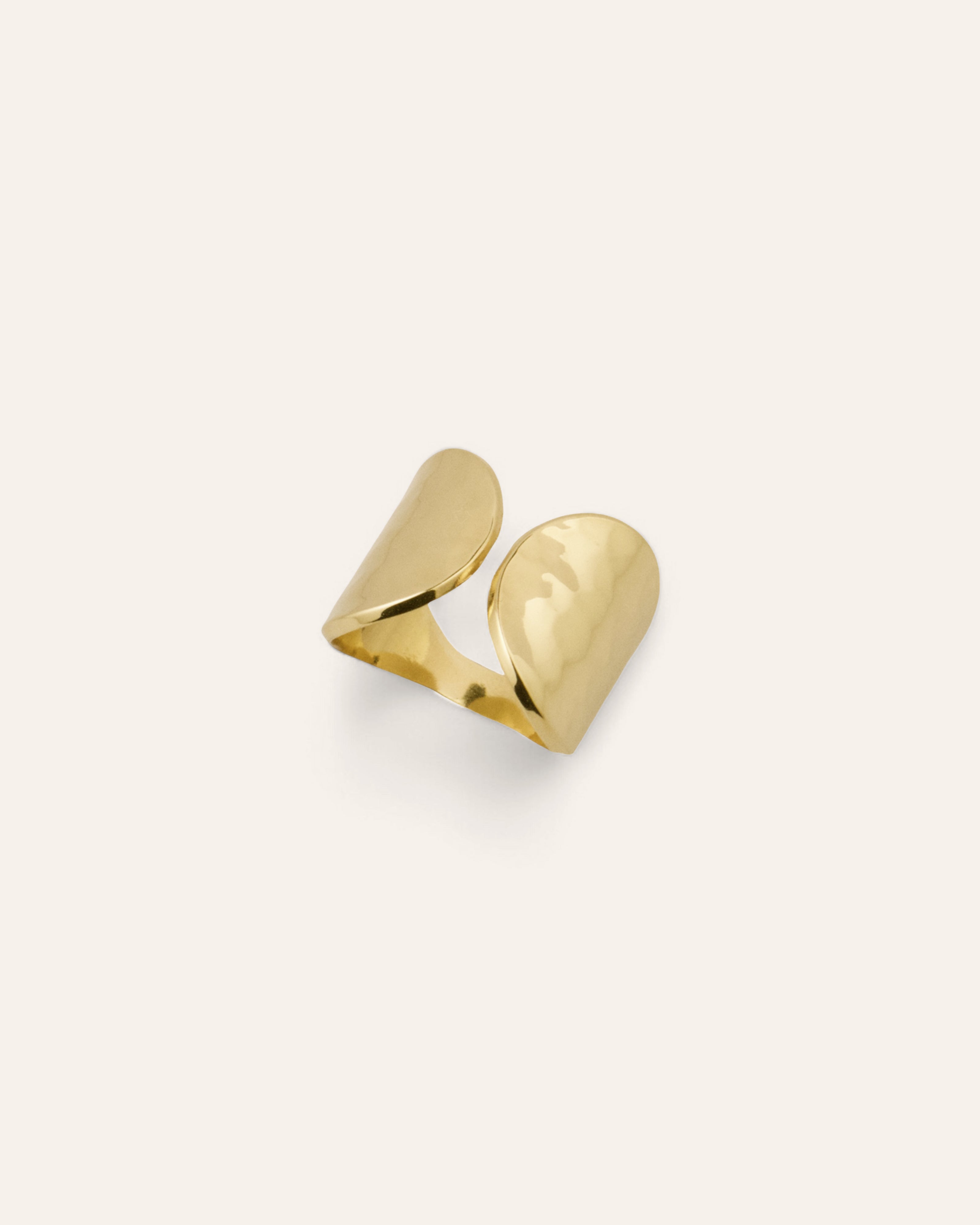 Bague Large Ronie Plaqué Or 18ct
